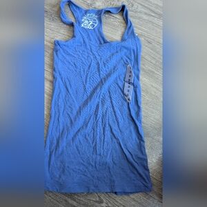 Planet Gold Blue Tank Top - Size Small - New with Tags